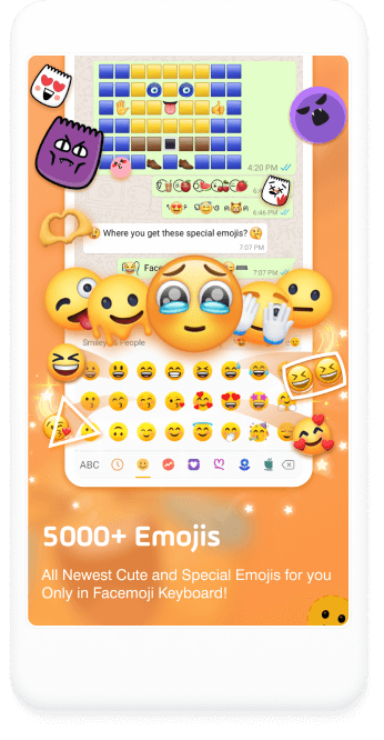Facemoji Keyboard - Free Emoji Keyboard, Themes, Fonts, GIFs | Facemoji